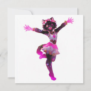 Convite Kawaii Idol Catgirl