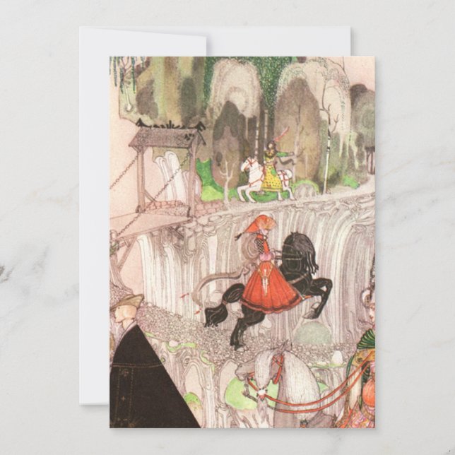 Convite Kay Nielsen A Leste Do Sol E A Oeste Da Lua (Frente)