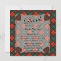 Kerr Scottish clan tartan - Xadrez