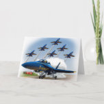 Convite kids airshow birthday card or invite<br><div class="desc">Airshow jets theme card for birthday or other special occasion. This card exact matches our kids airshow t-shirt that is available at www.shirtsthatgo.com</div>