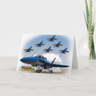 Convite kids airshow birthday card or invite