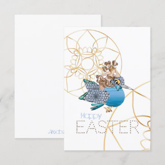 Convite Kingfisher e le Fatine della Buona Pasqua