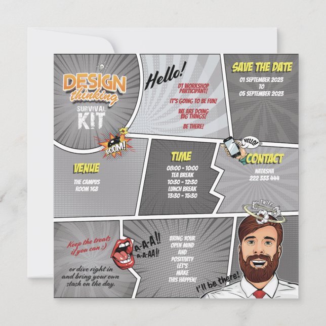 CONVITE KIT DE SOBREVIVÊNCIA DO DT EDITÁVEL 1 (Verso)