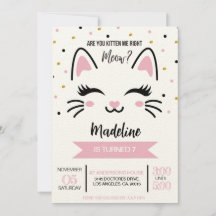 Kitty Cat Aniversário, Você Me Gatinha Bem?