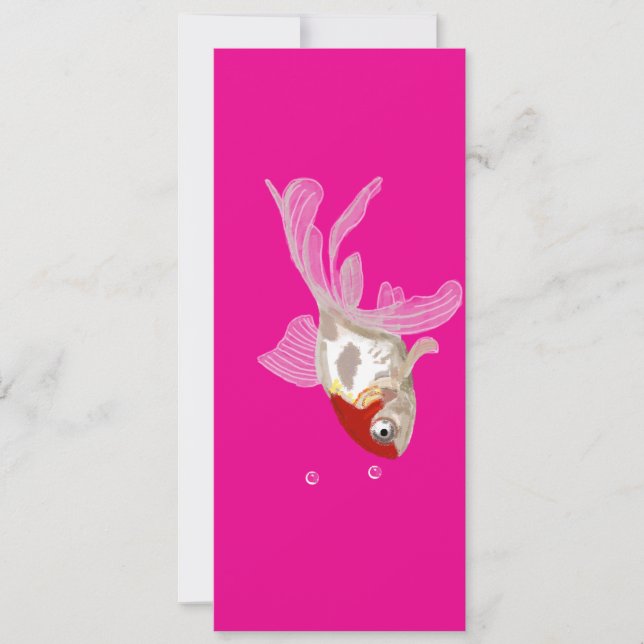 Convite Kleiner Goldfisch -  (Frente)