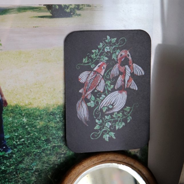 Convite Koi Fish Pond Kois Ivy Peixe Japonês (Criador carregado)