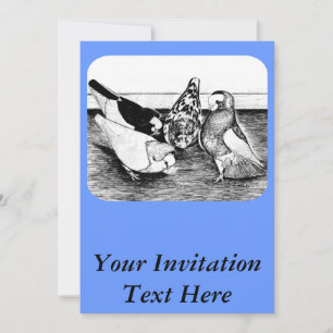 Convite Komorner Tumbler Pigeon Quartet