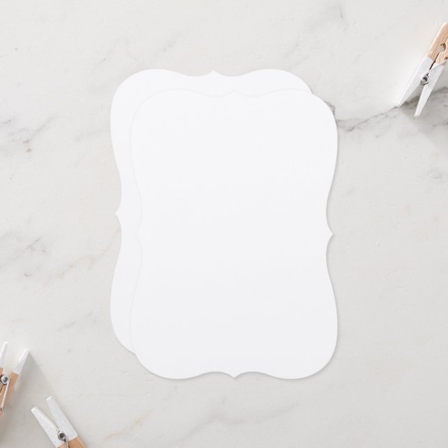 Convite Kraft Bracket (Frente/Verso In Situ)