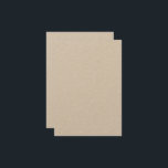 Convite Kraft de 3,5 pol x 5 pol. personalizado | Matte ec<br><div class="desc">Crie convites personalizados incríveis com nossas placas de papel Kraft premium de 3, 5" x 5". Perfeito para casamentos, aniversários e eventos especiais, esses convites ecológicos apresentam um acabamento suave e de tom de terra e espessura de 14 pt (peso de 100 lb). Escolha entre as orientações retrato ou paisagem...</div>