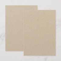 Kraft Personalizado 8,9 cm x 12,7 cm | Matte Ecoló