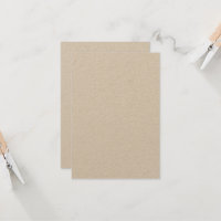 Kraft Personalizado 8,9 cm x 12,7 cm | Matte Ecoló