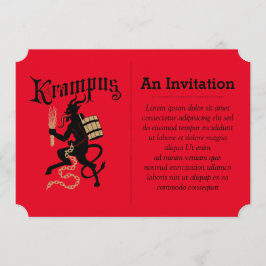 Convite Krampus