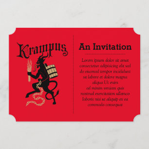Convite Krampus