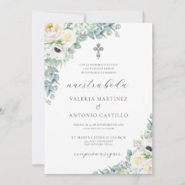 Convite Kristen Invitación de Boda Católica Wedding