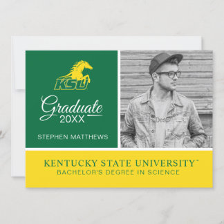 Convite KSU Universidade Estadual de Kentucky Graduado