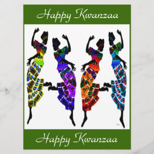 Convite Kwanzaa feliz