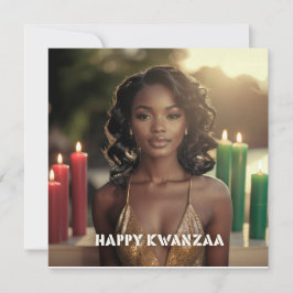 CONVITE KWANZAA - HAPPY KWANZAA - 