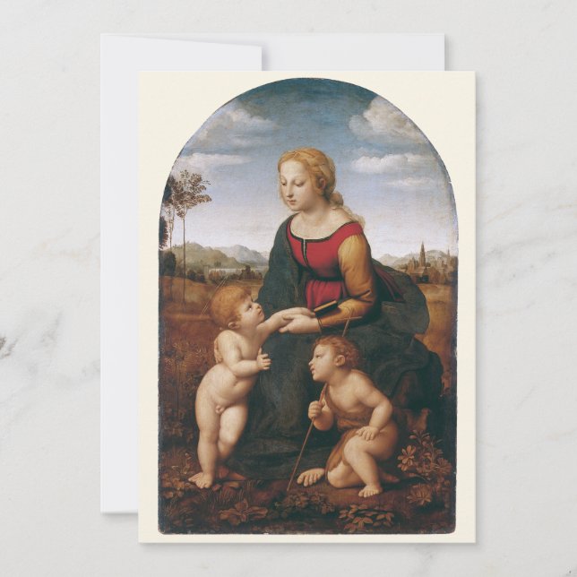 Convite La Belle Jardinière por Rapahel (Frente)