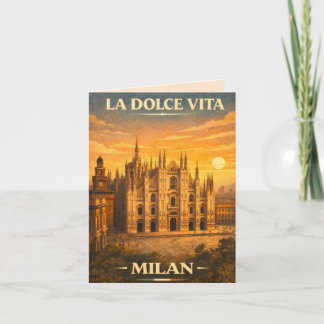 Convite La Dolce Vita - Capri Vintage Travel Poster