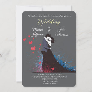 Convite La Dolce Vita French Inspiration Classic 1940s