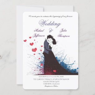 Convite La Dolce Vita French Inspiration Classic 1940s