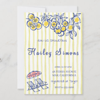 Convite La Dolce Vita Italiana Lemon Yellow