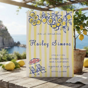 Convite La Dolce Vita Italiana Lemon Yellow