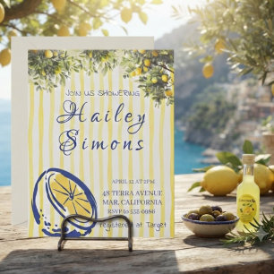 Convite La Dolce Vita Italiana Lemon Yellow