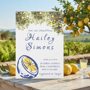 Convite La Dolce Vita Italiana Lemon Yellow