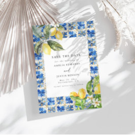 Convite La Dolce Vita Lemon Citrus Salvar A Data