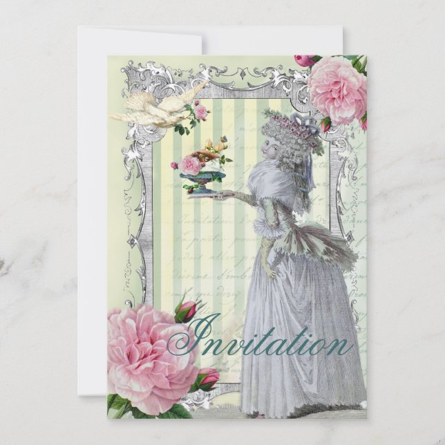 Convite La Lettre D’amour (Frente)