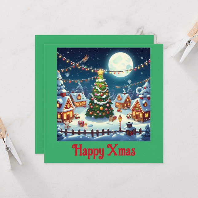 Convite La magie de Noël en image (Frente/Verso In Situ)