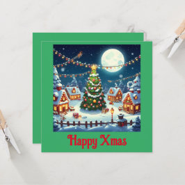 Convite La magie de Noël en image