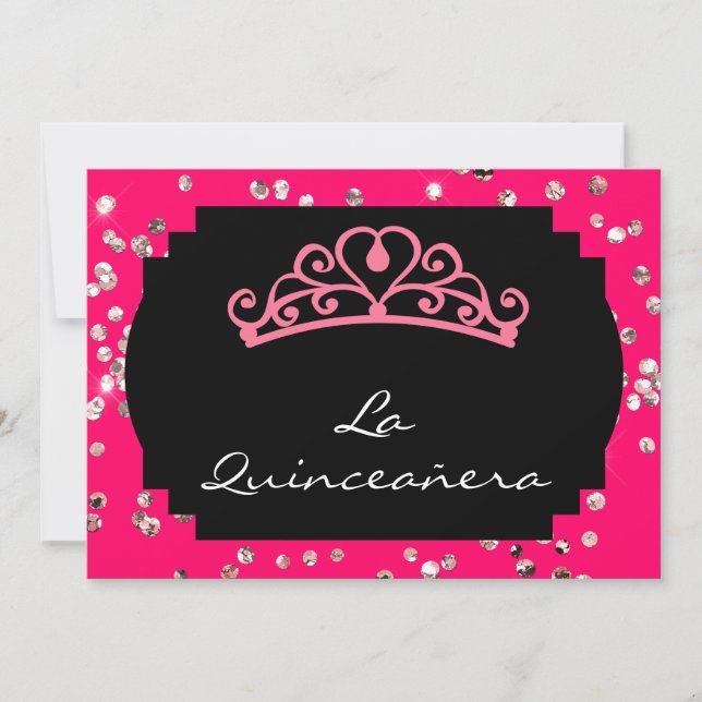 Convite La Quinceanera (Frente)