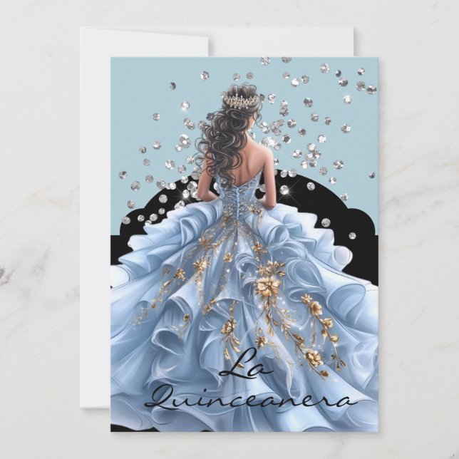 Convite La Quinceanera (Frente)