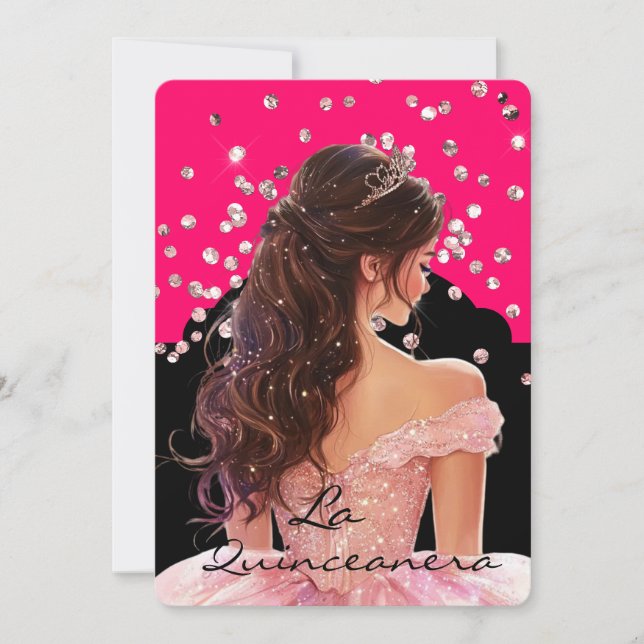 Convite La Quinceanera (Frente)