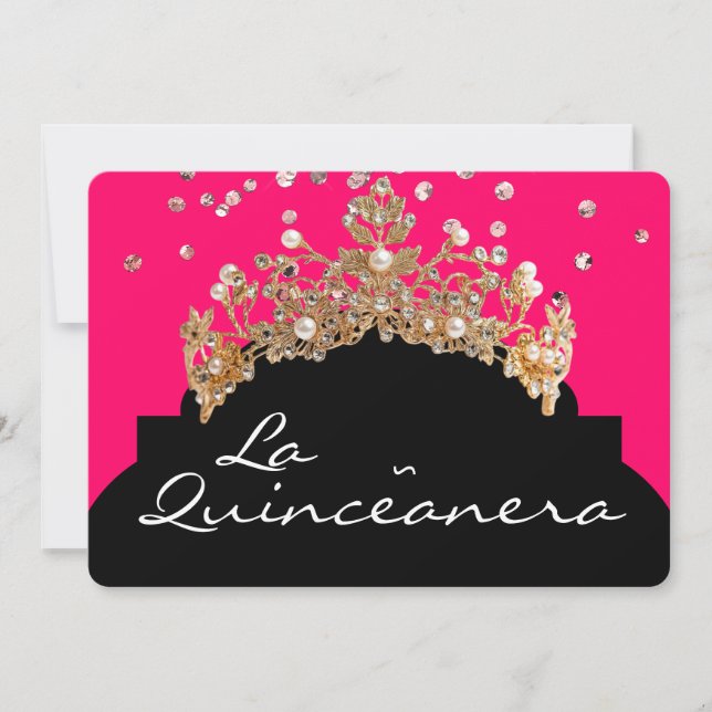 Convite La Quinceanera (Frente)