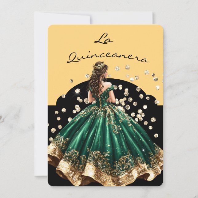 Convite La Quinceanera (Frente)