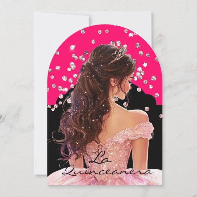 Convite La Quinceanera (Frente)