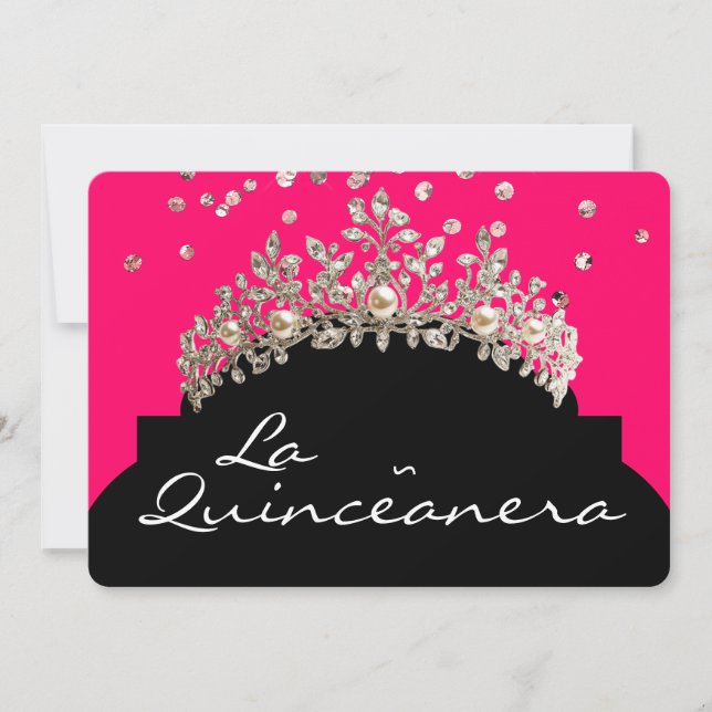 Convite La Quinceanera (Frente)
