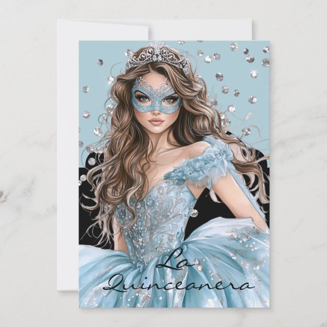 Convite La Quinceanera (Frente)