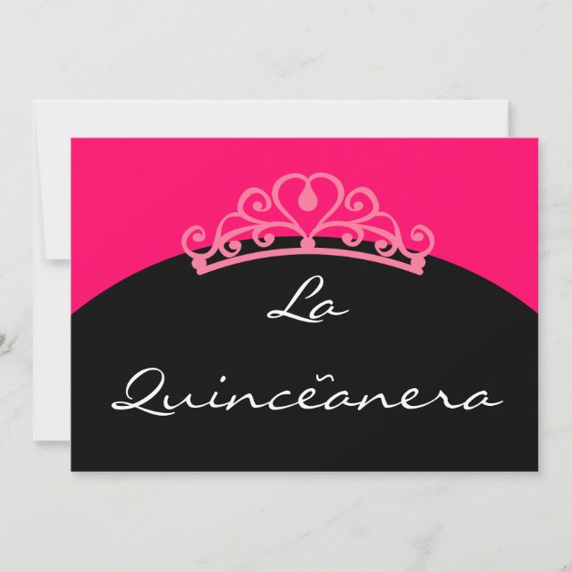 Convite La Quinceanera (Frente)
