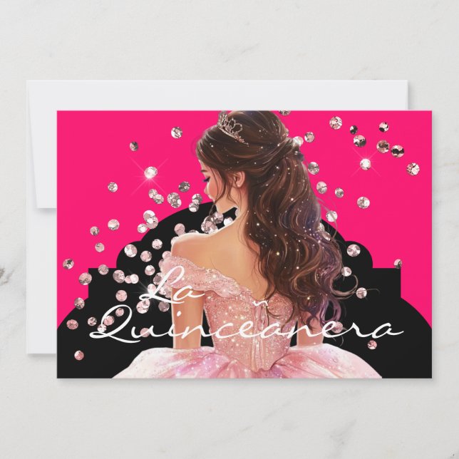 Convite La Quinceanera (Frente)