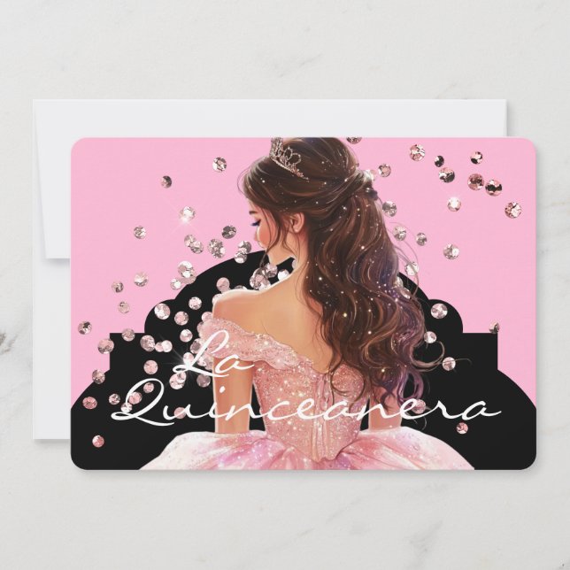 Convite La Quinceanera (Frente)