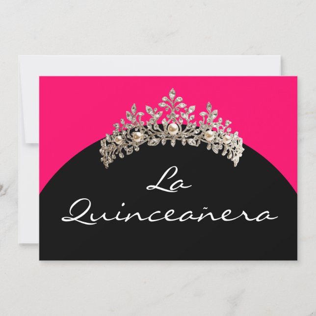 Convite La Quinceanera (Frente)