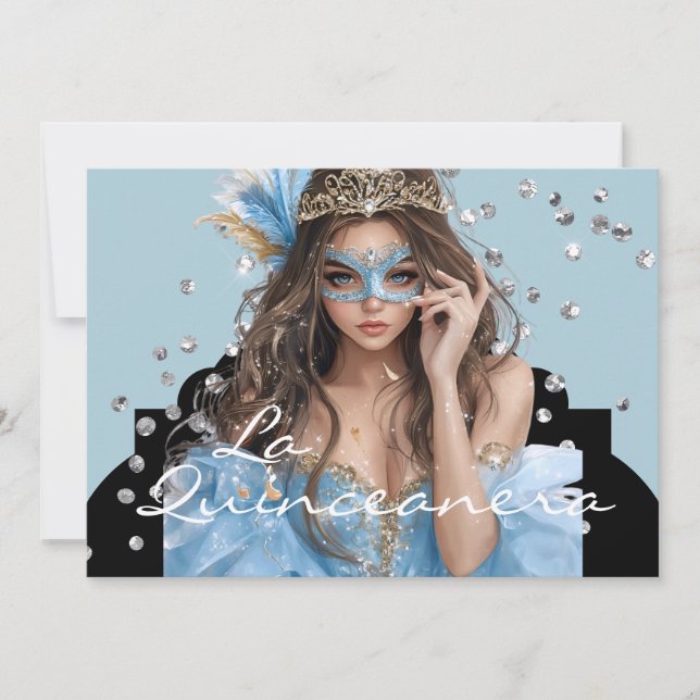 Convite La Quinceanera (Frente)