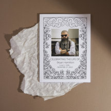 Lace Frame Celebração Funeral do Programa Life