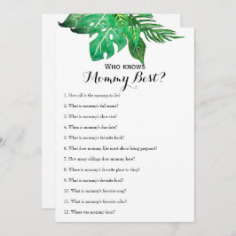 Convite Lado duplo - 2 jogos de Chá de fraldas