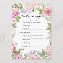 Lado duplo - 2 jogos de Chá de fraldas