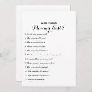 Convite Lado duplo - 2 jogos de Chá de fraldas